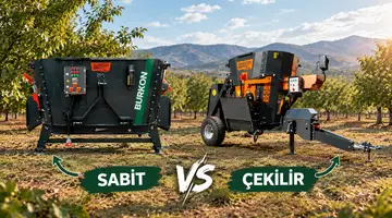 Sabit ve Çekilir Yem Karma Makinesi: Hangisi Size Uygun?